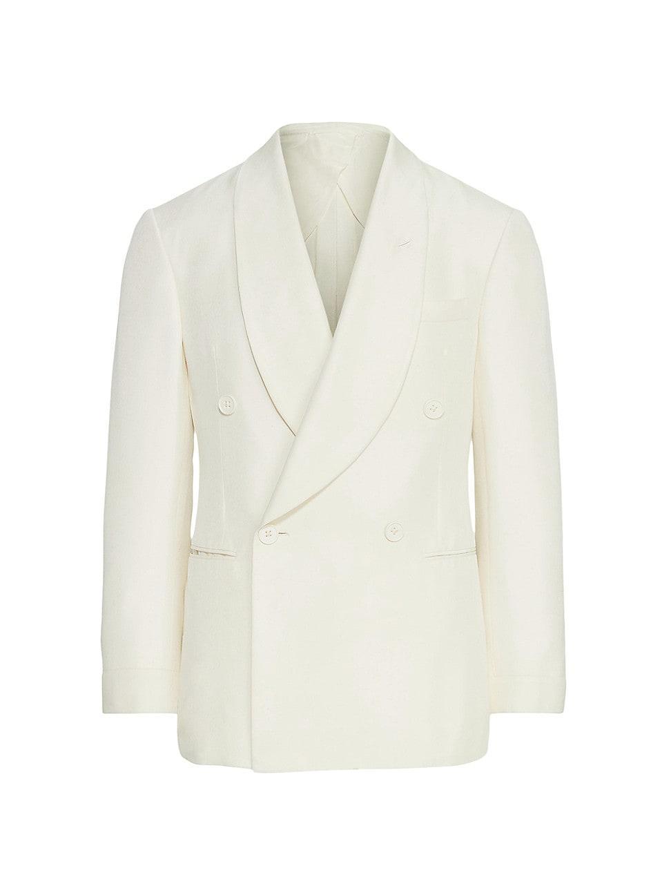 Mens Kent Silk Double-Breasted Blazer Product Image