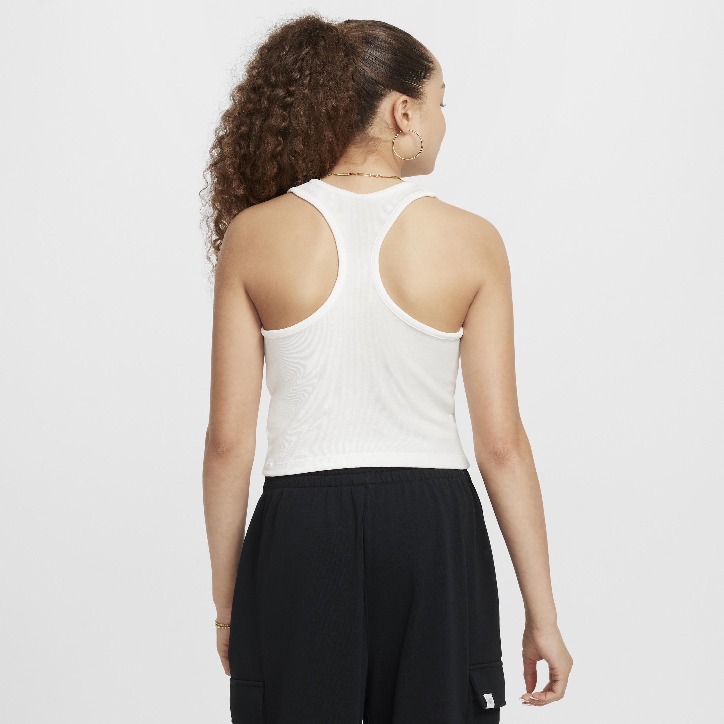 Women's Nike Sportswear Girls' Ribbed Tank Top Product Image