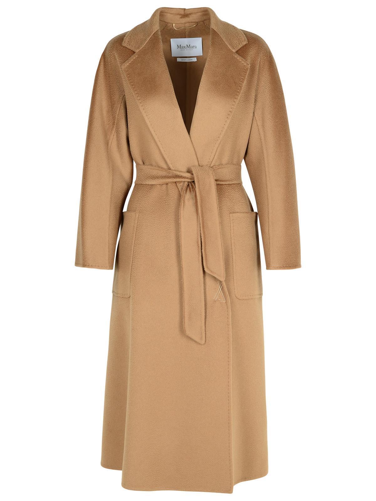 Ludmilla Belted Coat In Brown Product Image