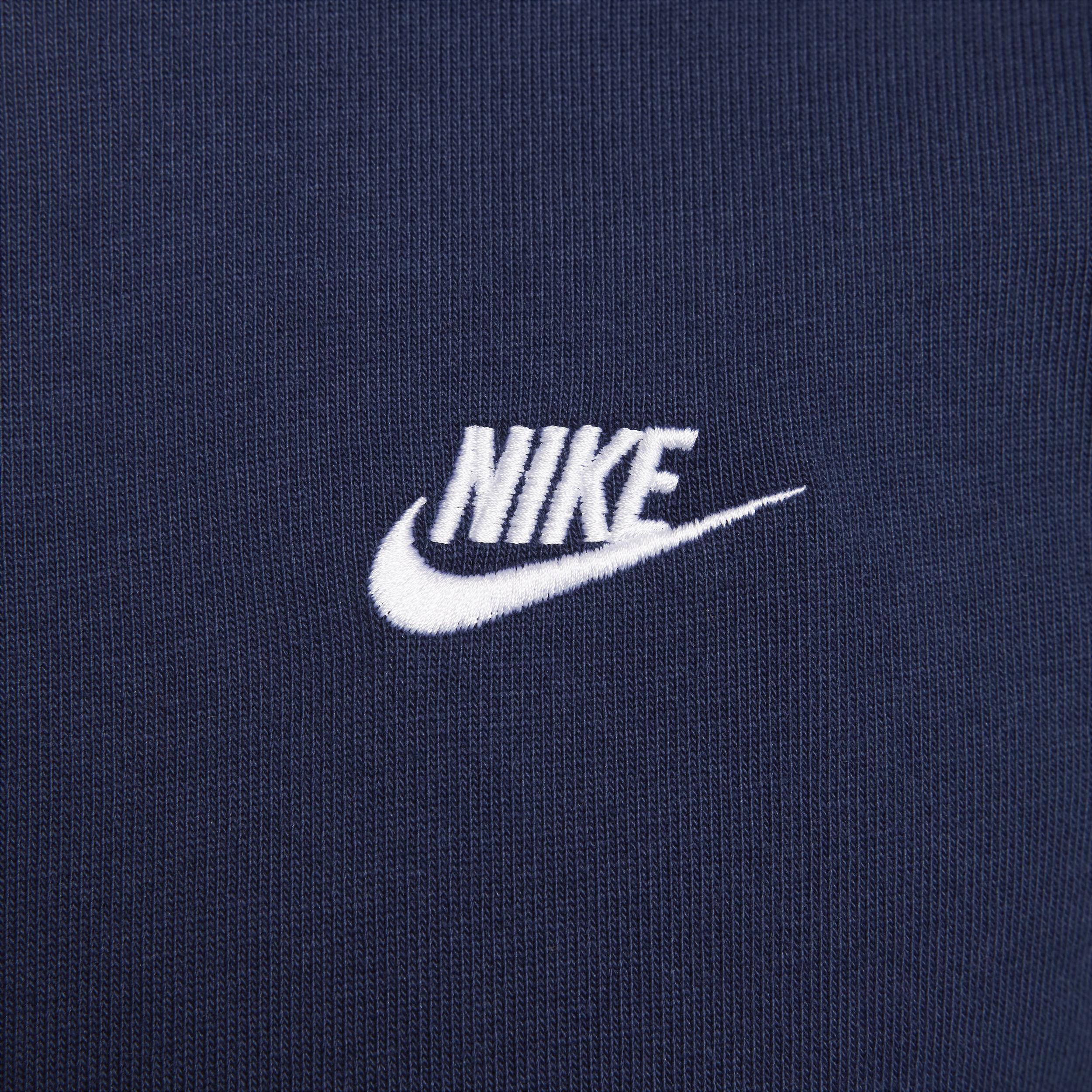 Mens Nike Club Fleece Long Sleeve Henley Product Image