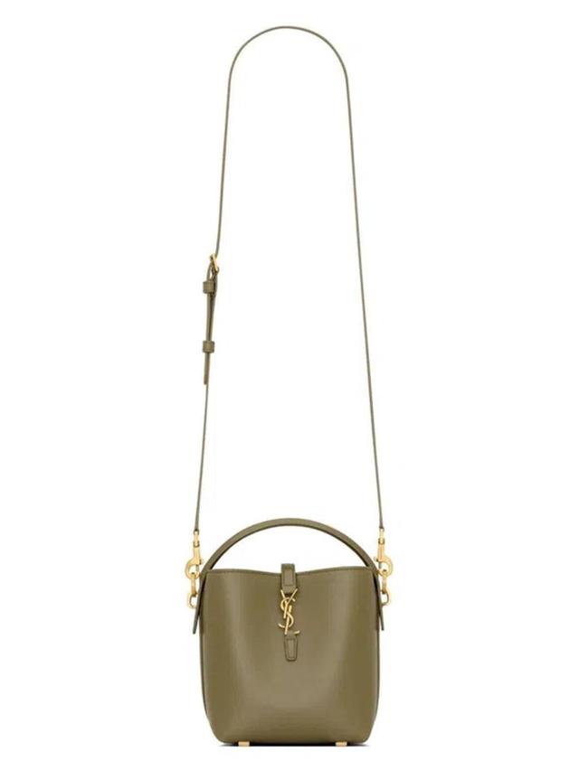 Mini Le 37 Bucket Bag In Elmwood Product Image