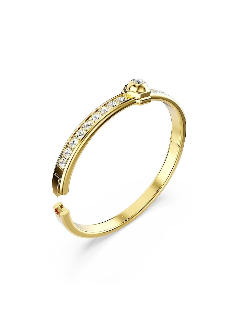 Womens Numina Goldtone & Cubic Zirconia Bangle Product Image