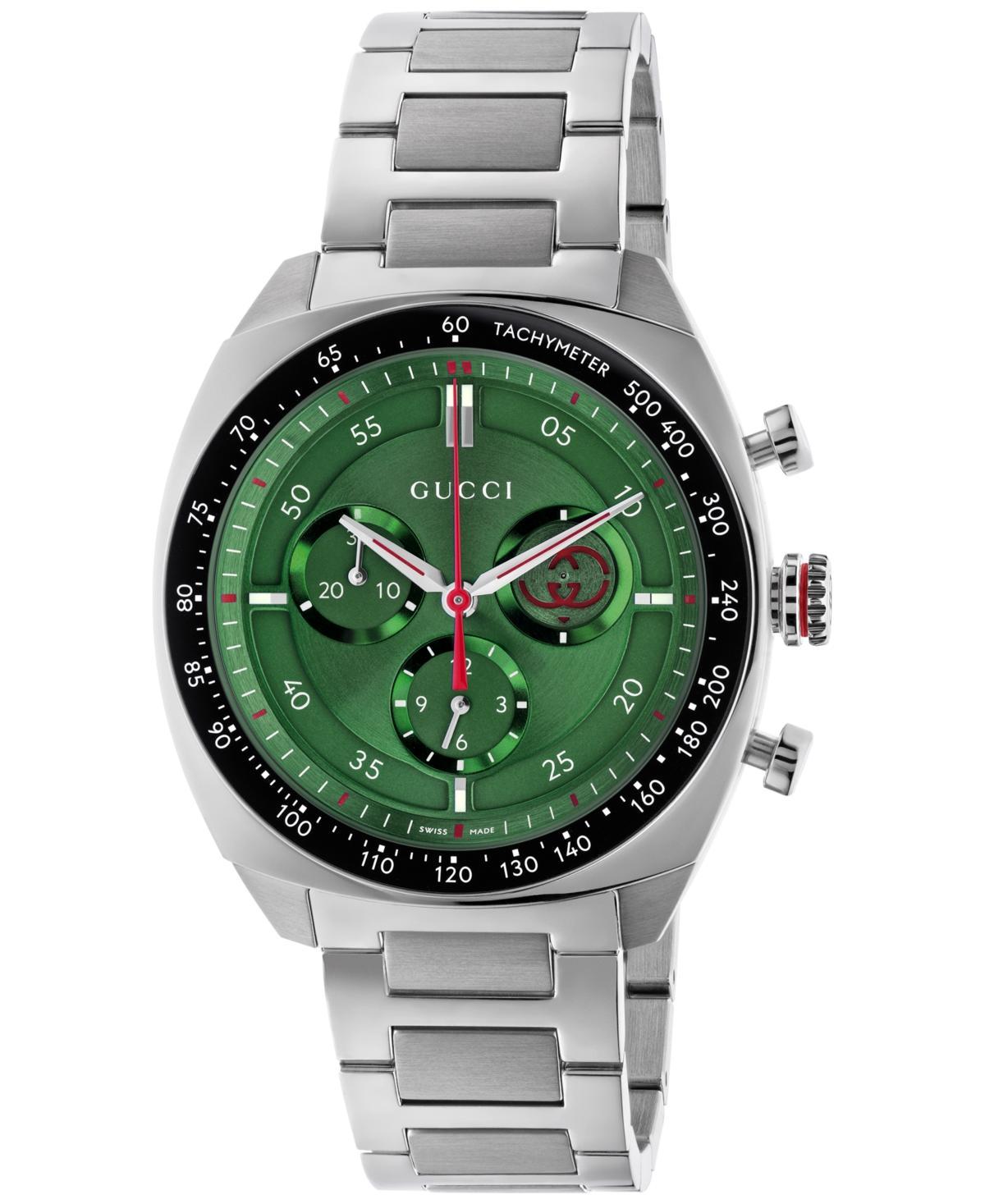 Mens Interlocking G Stainless Steel Chronograph Watch/41MM Product Image