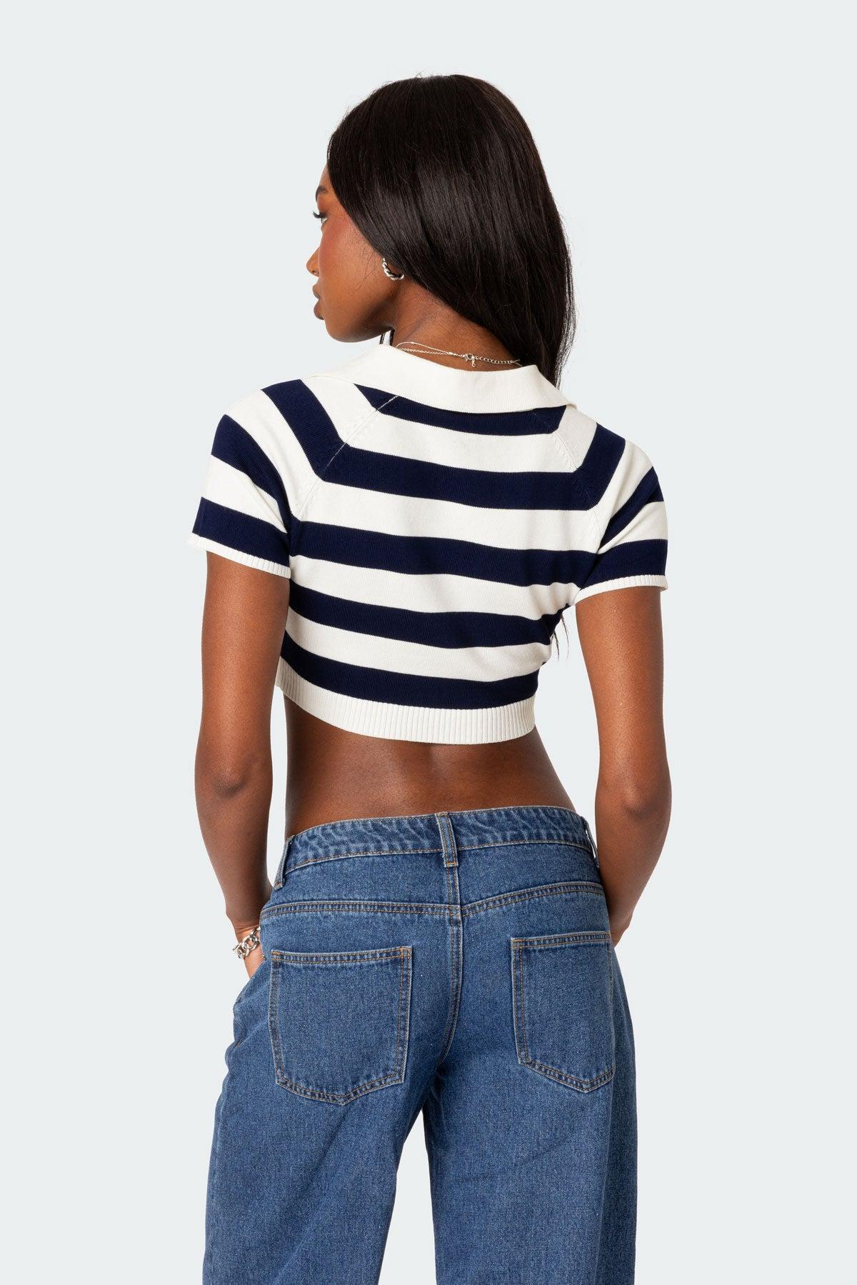 Skai Knitted Crop Top Product Image