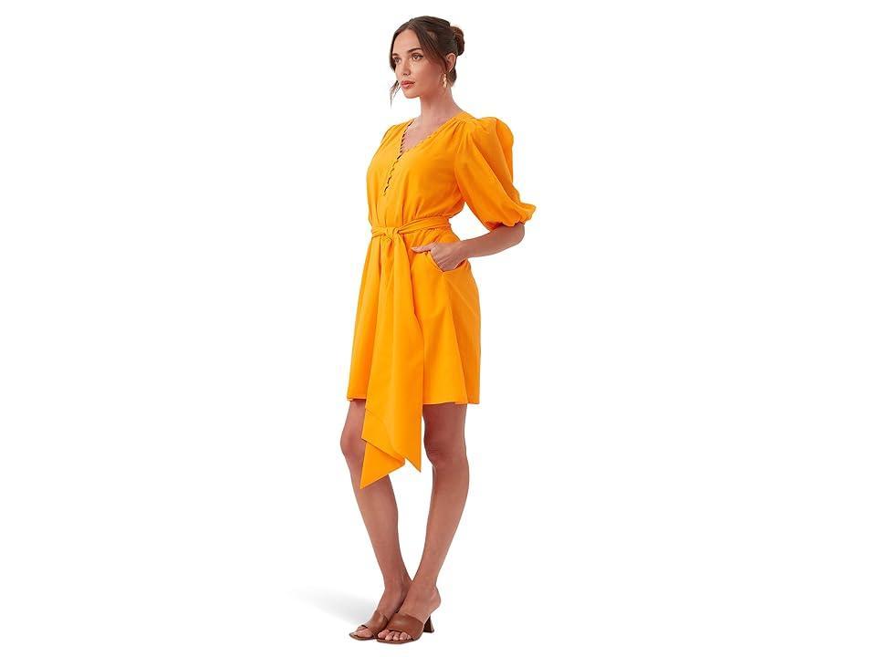 Trina Turk Malina Dress (Florida Orange) Women's Dress Product Image