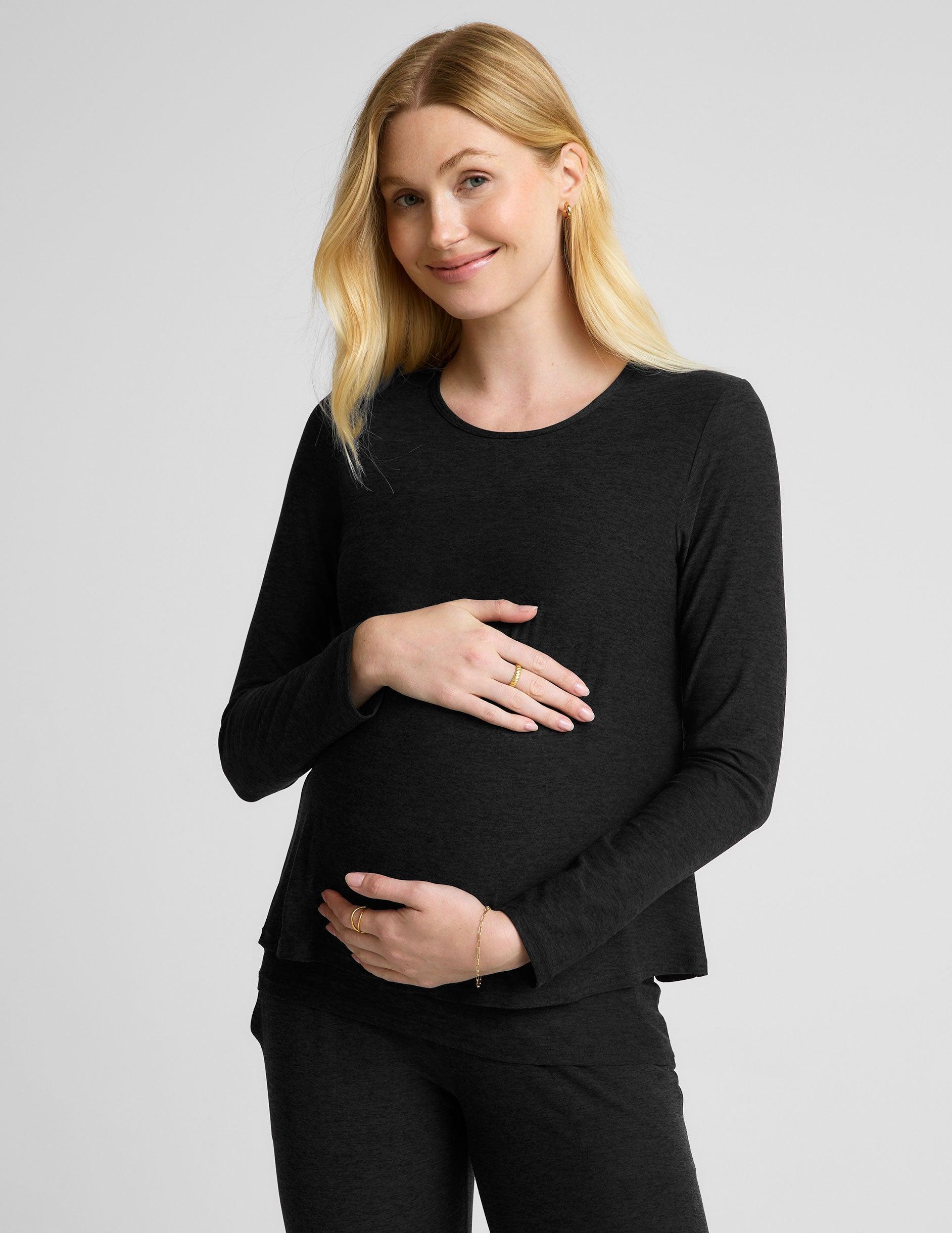 Featherweight Under Wraps Nursing Overlap Tee Product Image