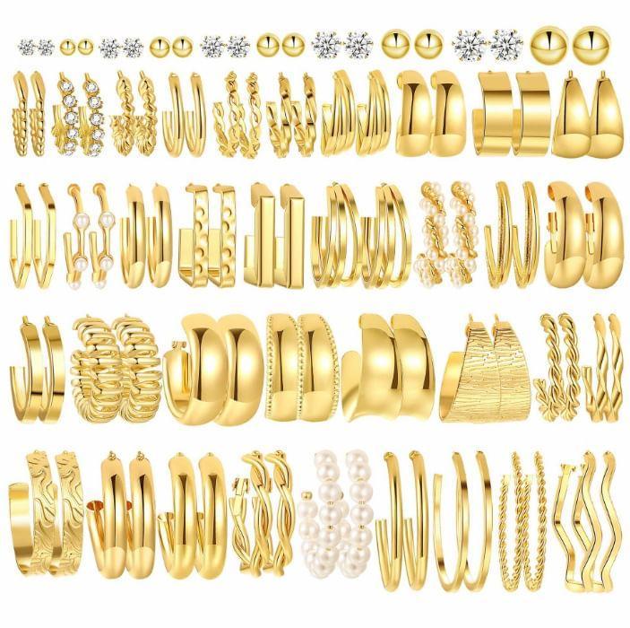 Metallic Earring Set Product Image