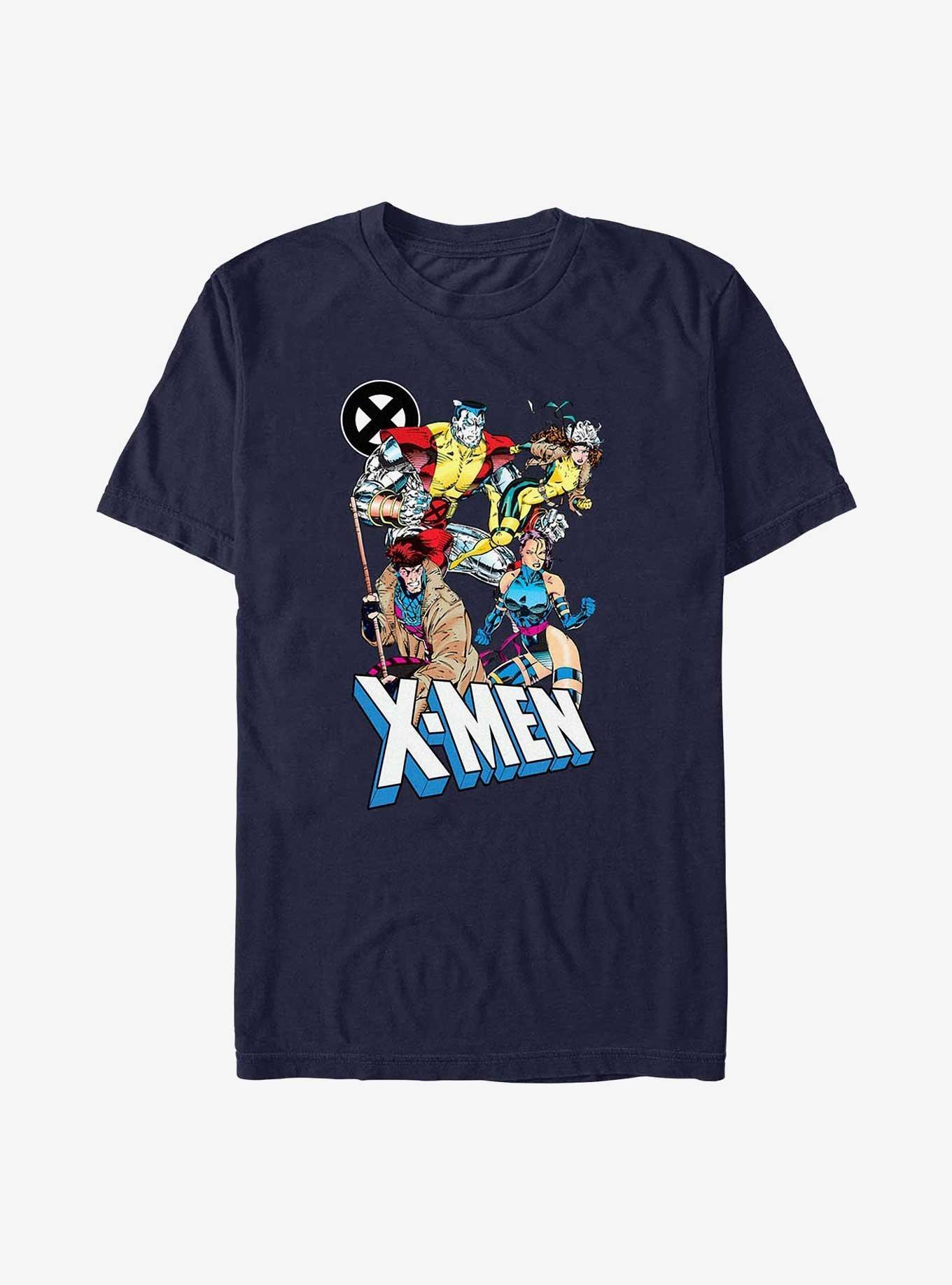 X-Men 90's Group Japanese T-Shirt Product Image