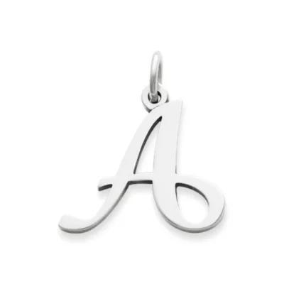 Large Script Initial Charm Product Image