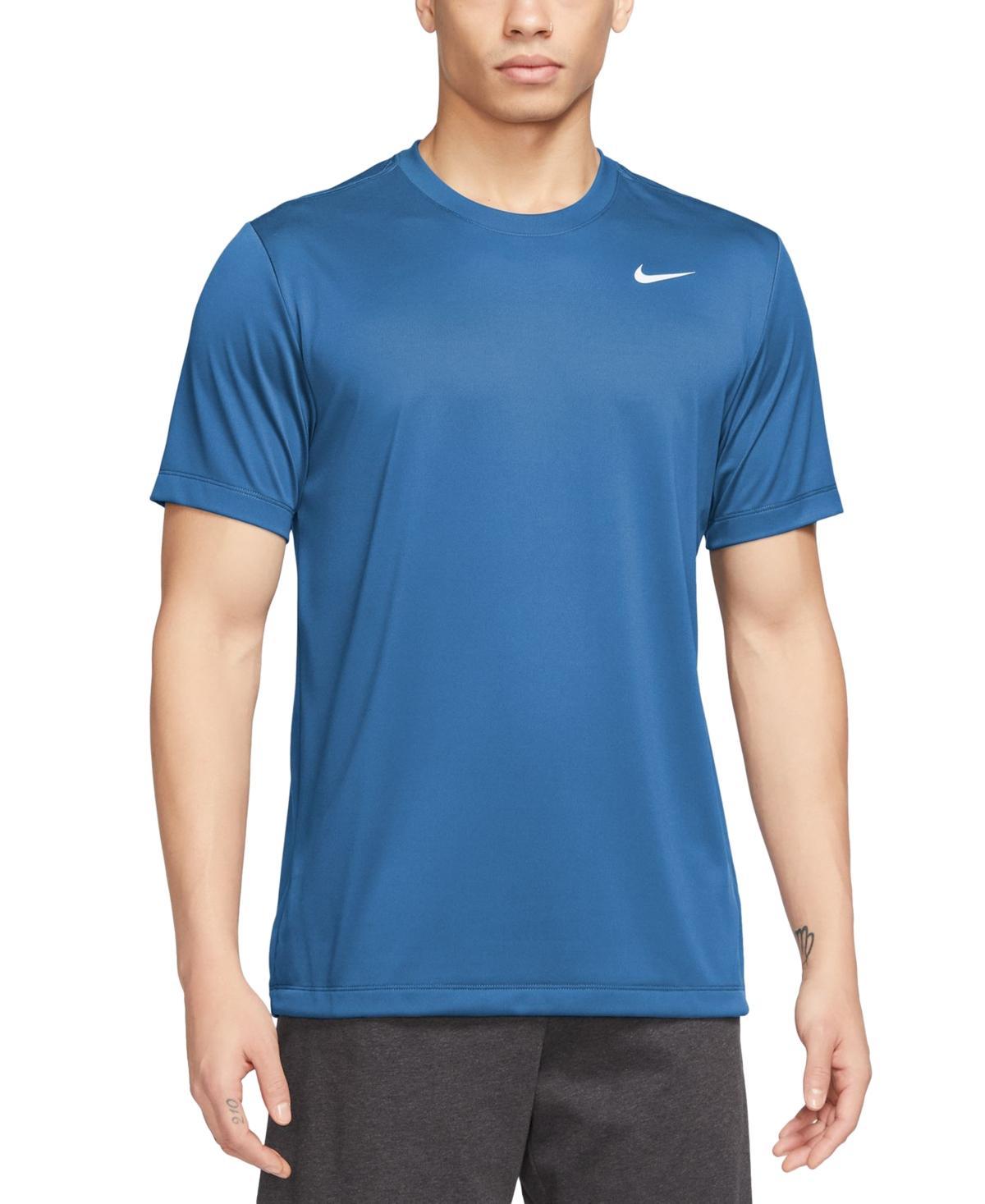 NIKE Men's Dri-fit Legend Fitness T-shirt In Game Royal,black Product Image