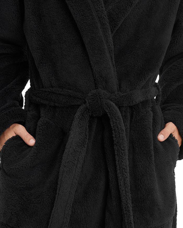 UGG Beckett Faux Sherpa Bathrobe In Ink Black Product Image