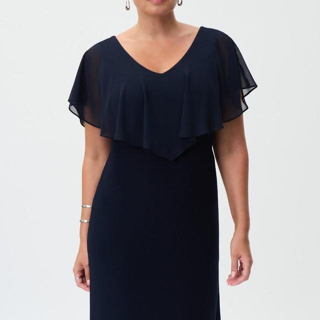 Joseph Ribkoff Dress- Midnight Product Image