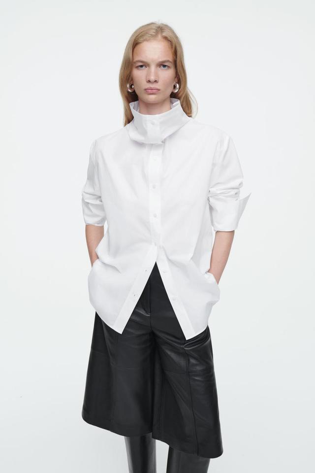 FUNNEL-NECK SHIRT Product Image