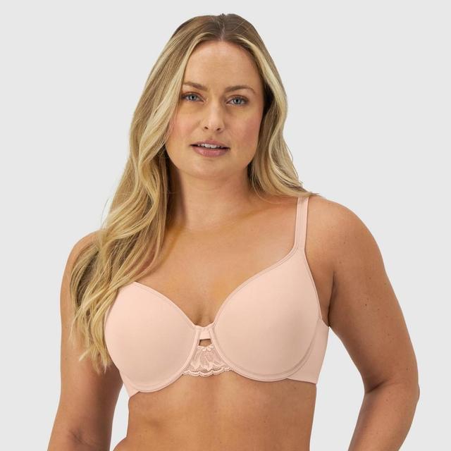 Bali Womens Full Coverage Underwire T-Shirt Bra - Sandshell 42C Product Image