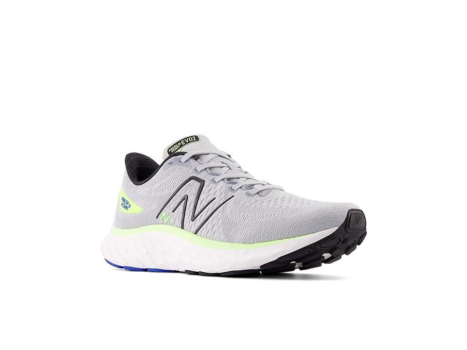 New Balance Fresh Foam X EVOZ v3 (Aluminum Grey/Black) Men's Shoes Product Image