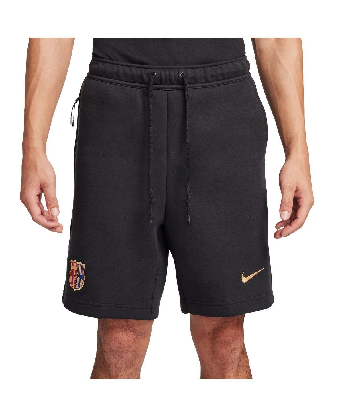 Nike Mens Black Barcelona Tech Fleece Shorts Product Image