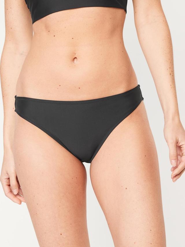 Mid-Rise Bikini Swim Bottoms Product Image