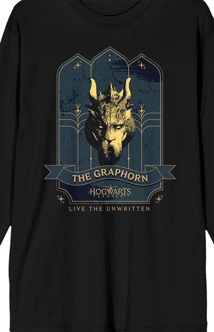 Men's Hogwarts Legacy Graphorn Long Sleeve T-Shirt Product Image