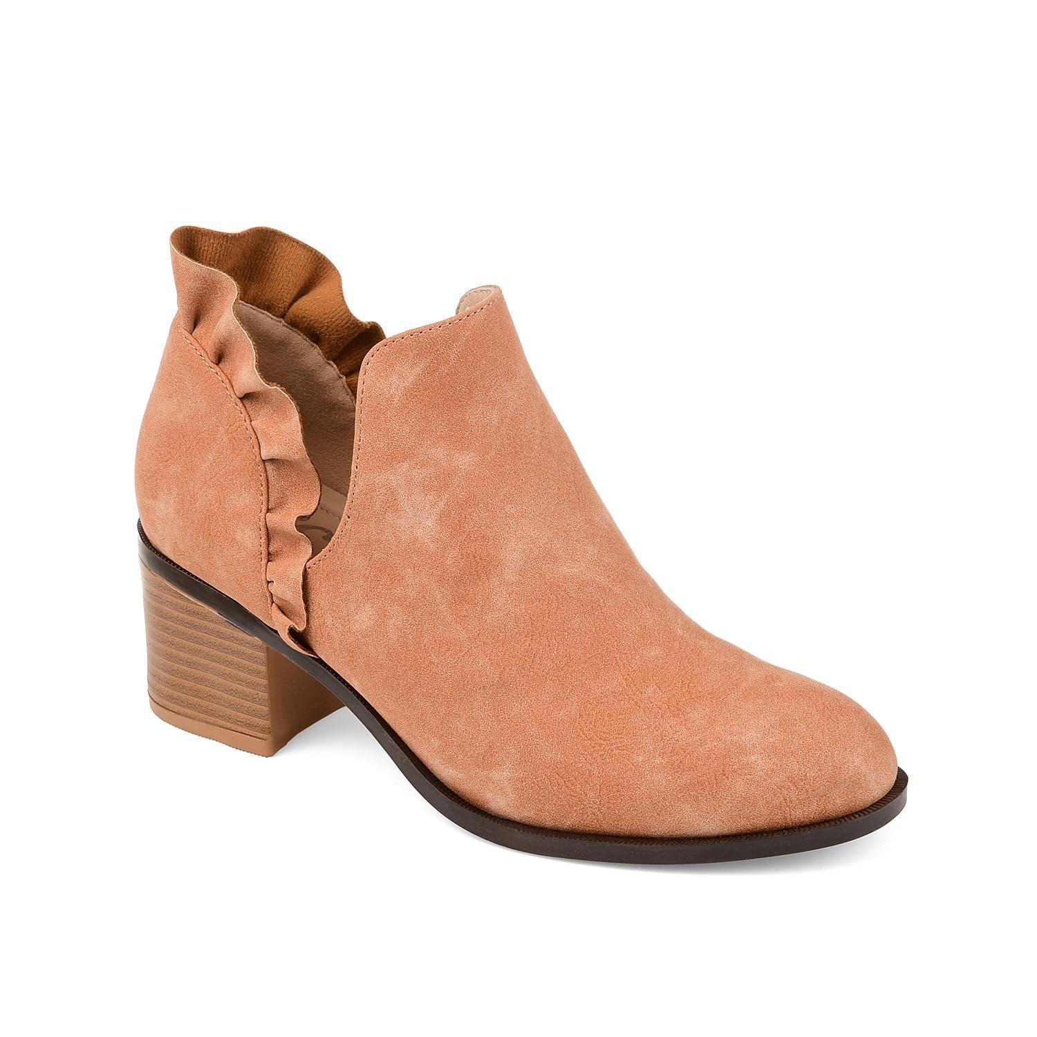 Journee Collection Lennie Womens Ankle Boots Pink Product Image