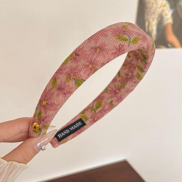 Floral Print Headband / Set Product Image