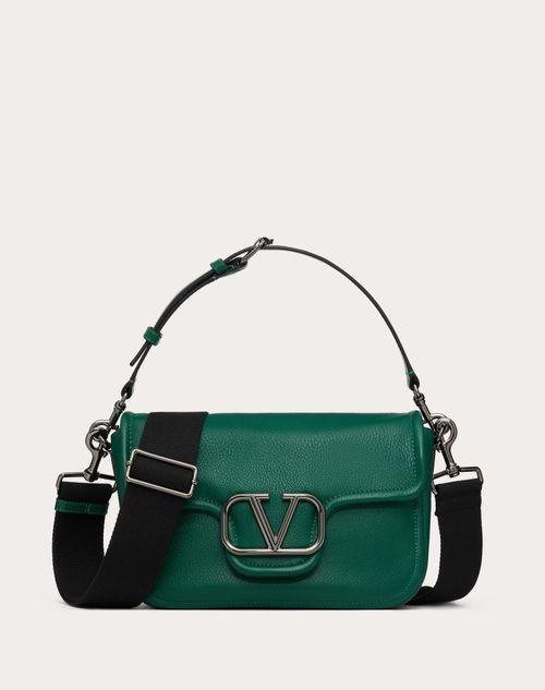 VALENTINO GARAVANI ALLTIME GRAINY CALFSKIN SHOULDER BAG Product Image