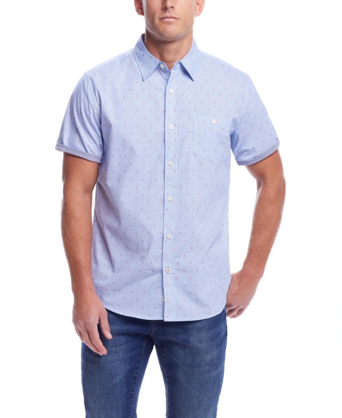 Weatherproof Vintage Mens Short Sleeve Cotton Poplin Shirt Product Image