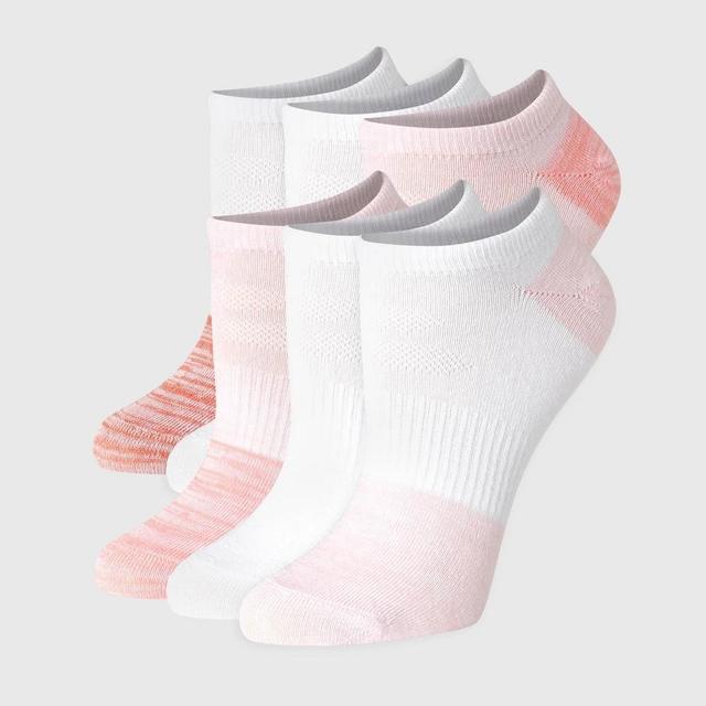 Hanes Womens Lightweight Performance 6pk No Show Socks 5-9 Product Image