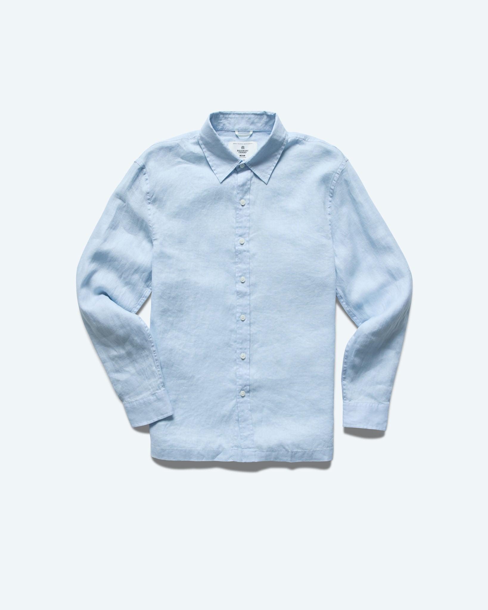 Linen Palermo Shirt Male Product Image