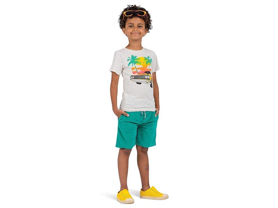 Appaman Kids Lowrider Short Sleeve Graphic Tee (Toddler/Little Kid/Big Kid) (Cloud Heather) Men's T Shirt Product Image