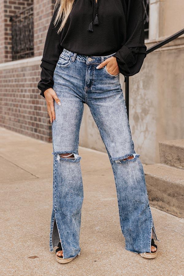 Risen The Utah High Waist Straight Leg Jean Product Image