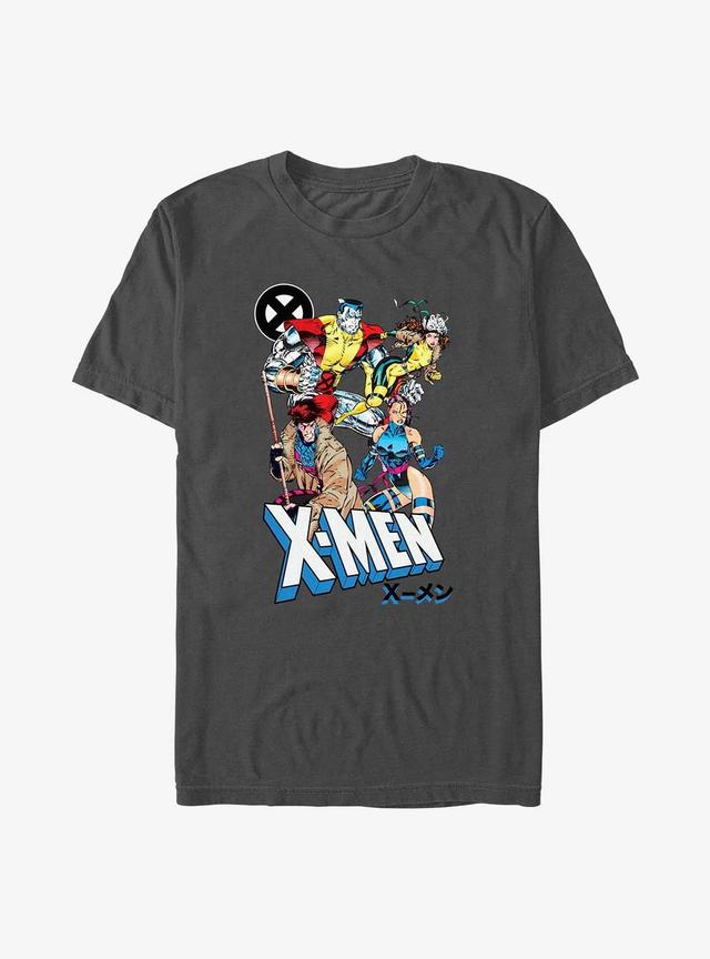 X-Men 90's Group Japanese T-Shirt Product Image