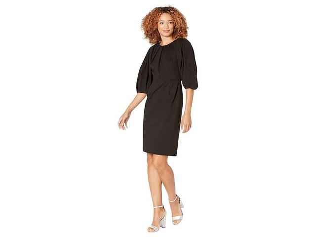 Kate Spade New York Pleated Sleeve Ponte Dress Women's Dress Product Image