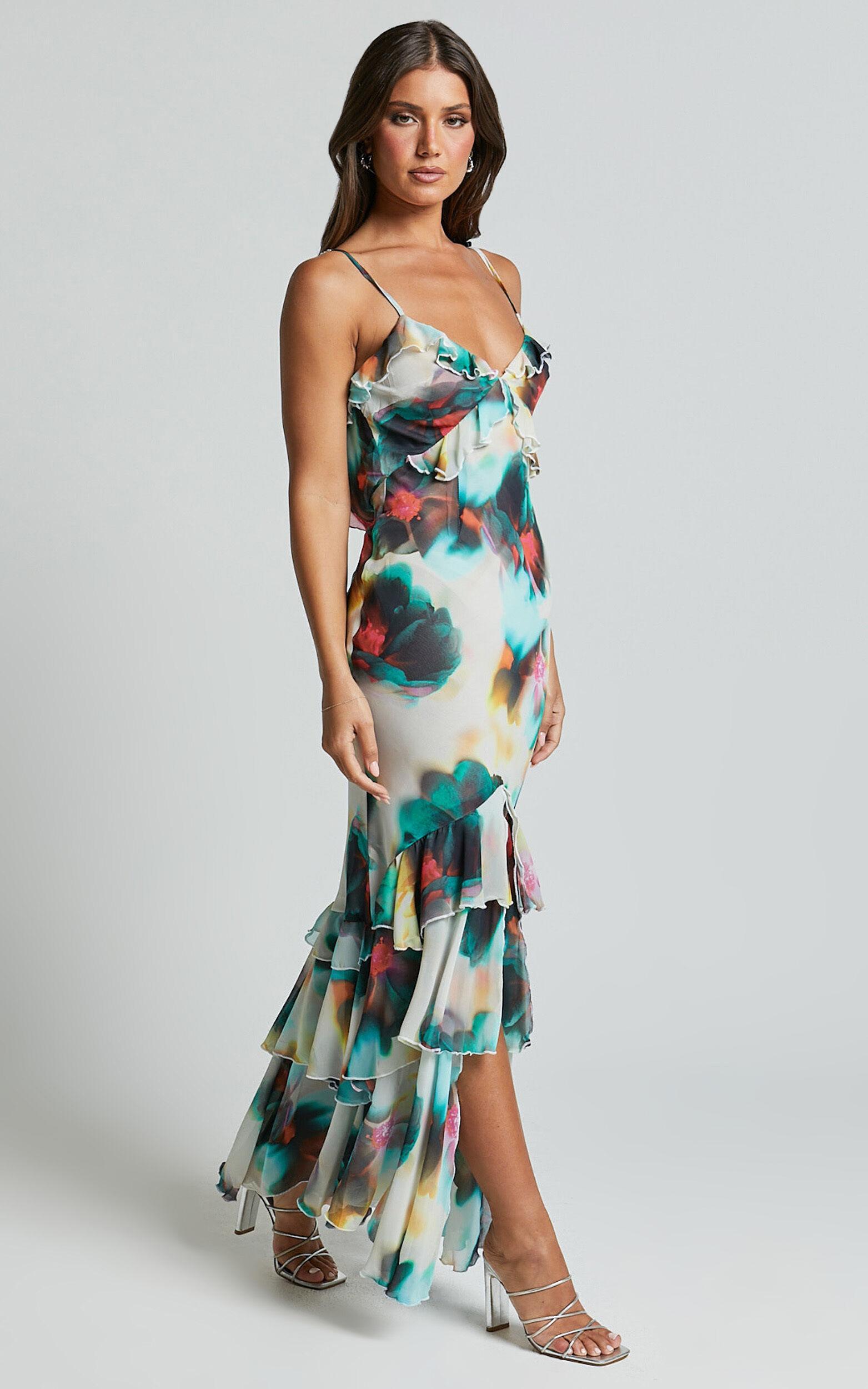 Runaway The Label - Namari Maxi Dress in CAMILA PRINT Product Image