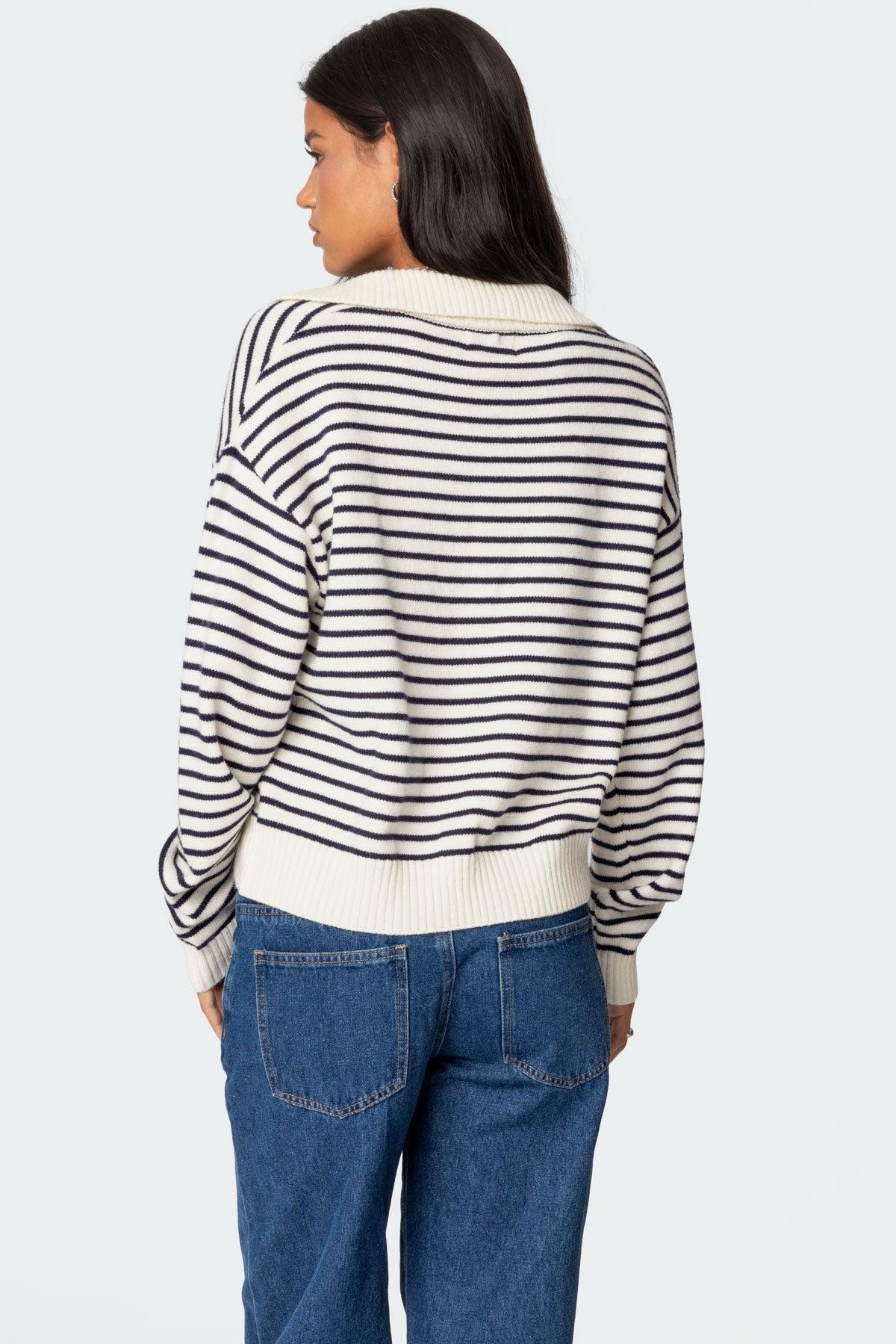 Copenhagen Oversized Striped Sweater Product Image