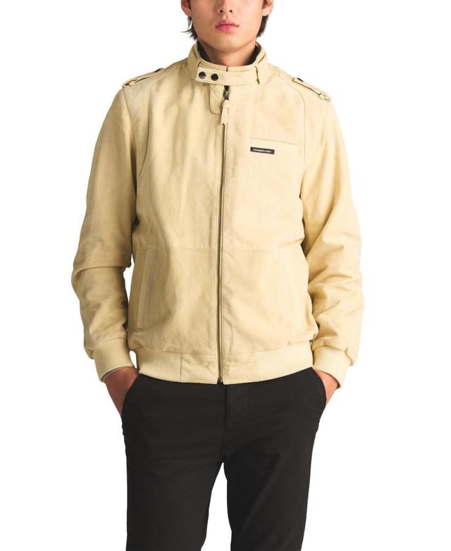 Mens Soft Suede Leather Iconic Jacket Product Image