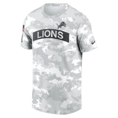 Detroit Lions Salute to Service Edge Arch Nike Mens Dri-FIT NFL T-Shirt Product Image