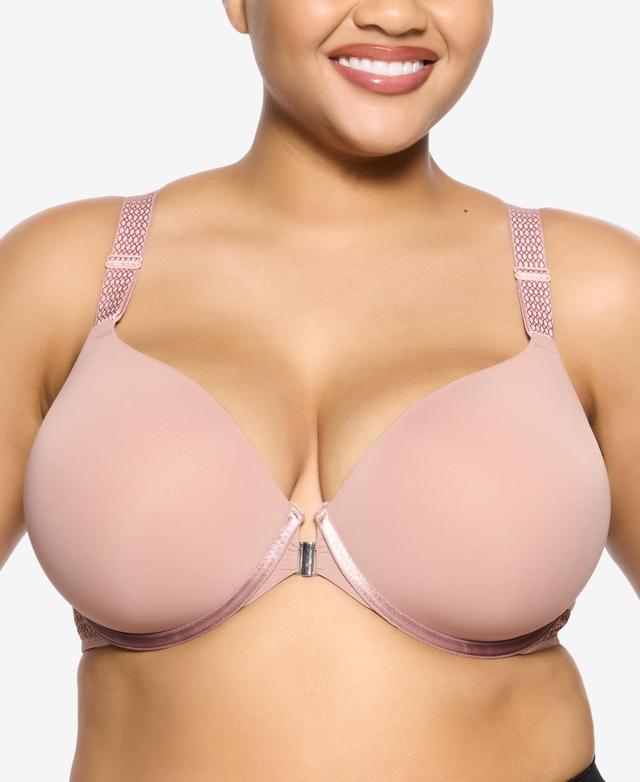 Womens Body Soft Smoothing Front Close T-Shirt Bra Product Image