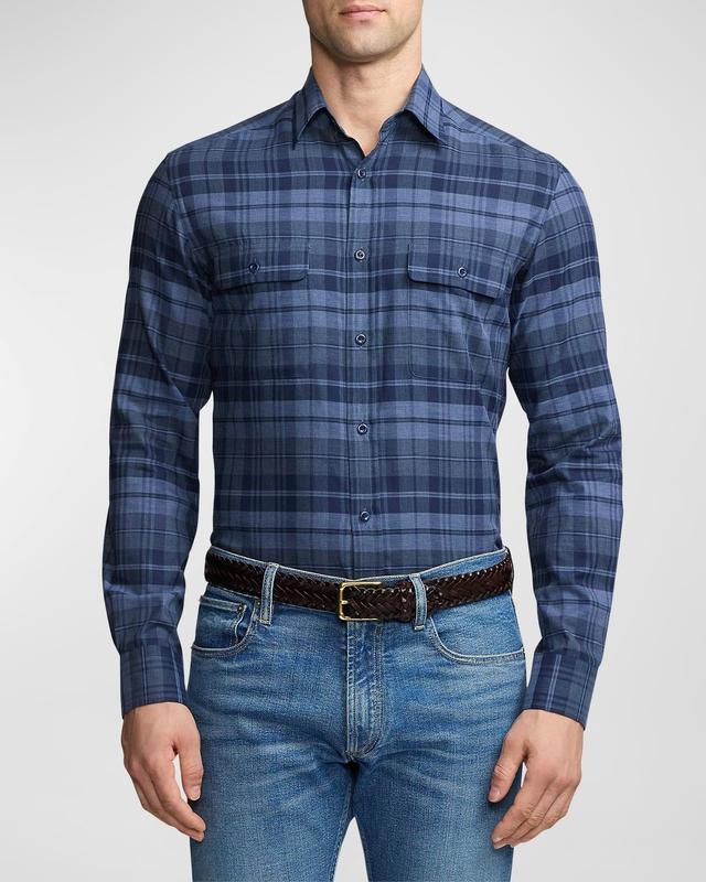 Men's Cooper Plaid Flannel Shirt Product Image