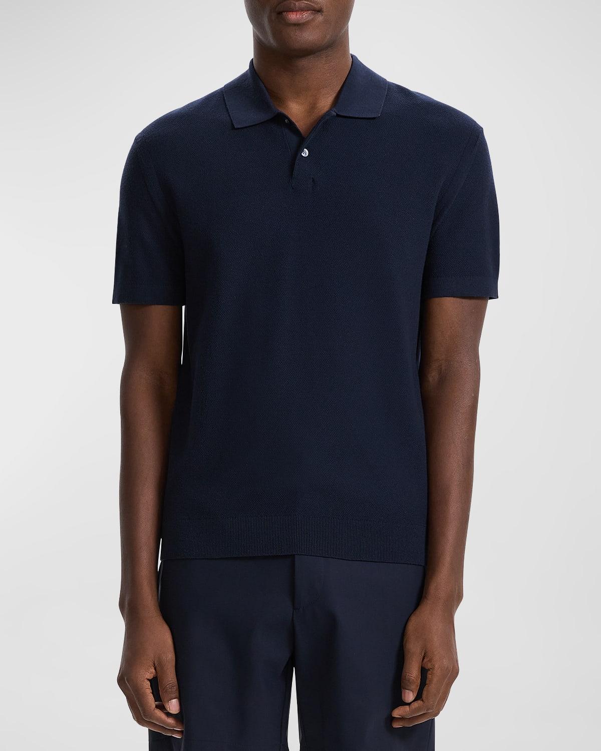 Theory Goris Lightweight Knit Polo Shirt Product Image