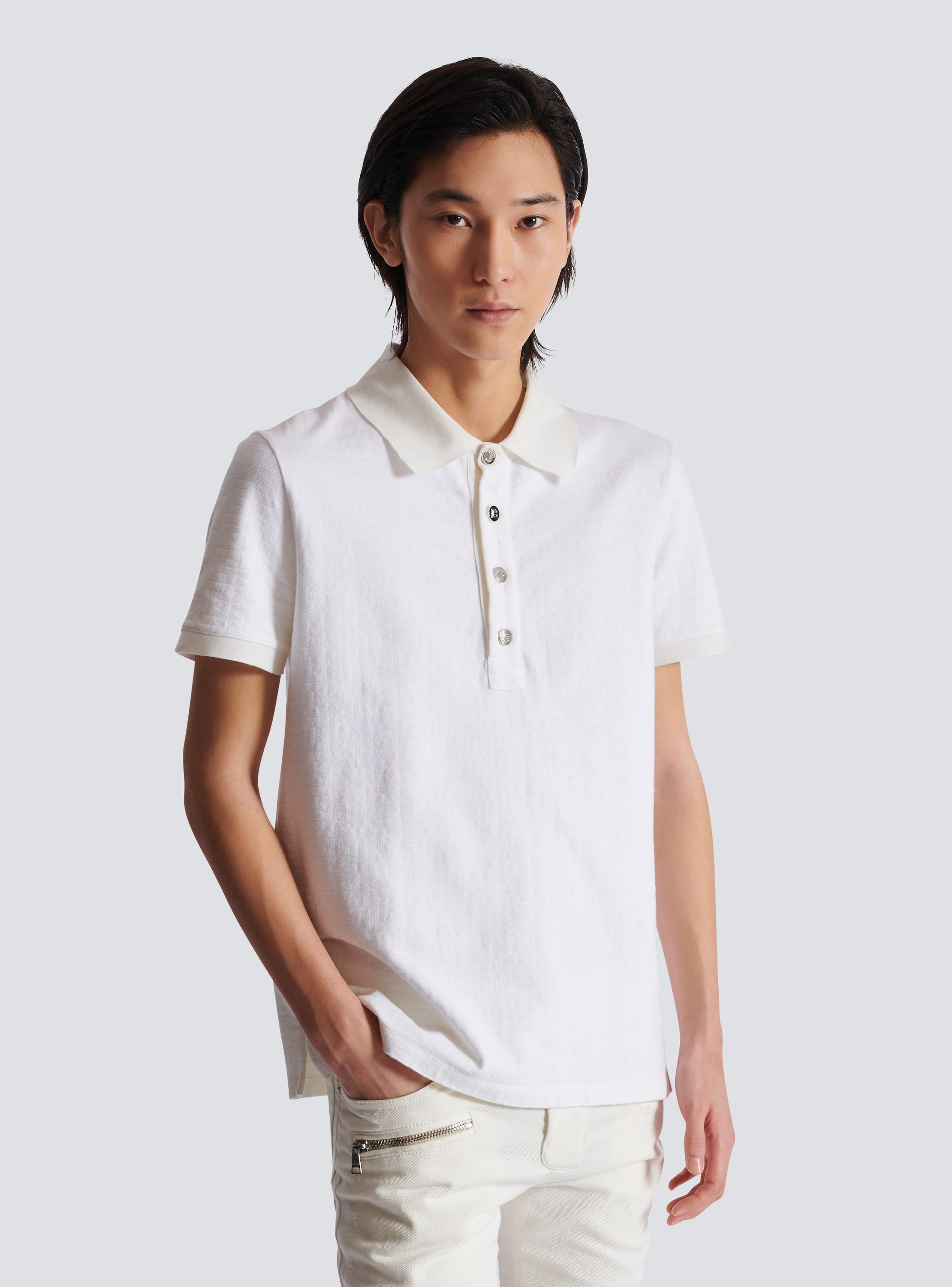 Cotton piqué polo Product Image