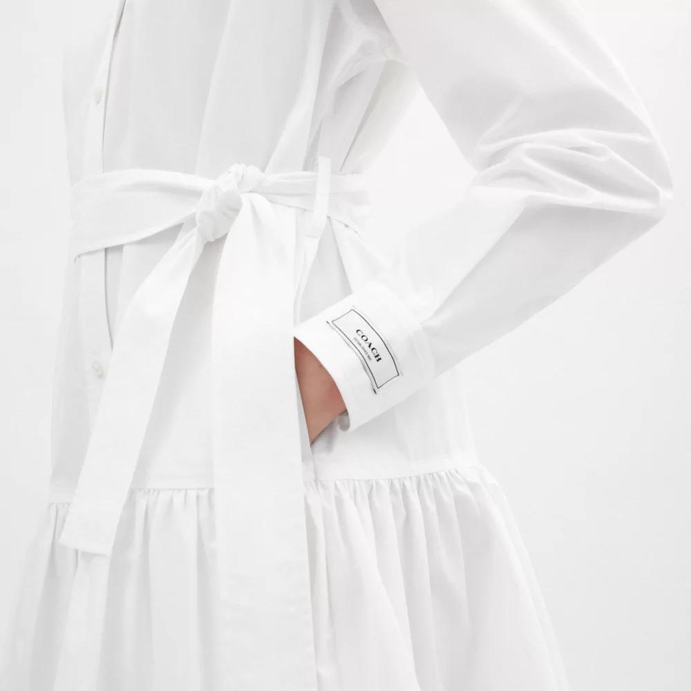 Shirt Dress In Organic Cotton Product Image