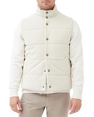 Mens Lake Ferry Cotton Quilted Vest Product Image