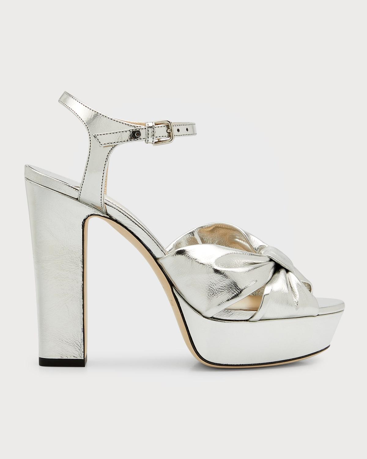 Jimmy Choo Womens Heloise 120 Platform High Heel Sandals Product Image