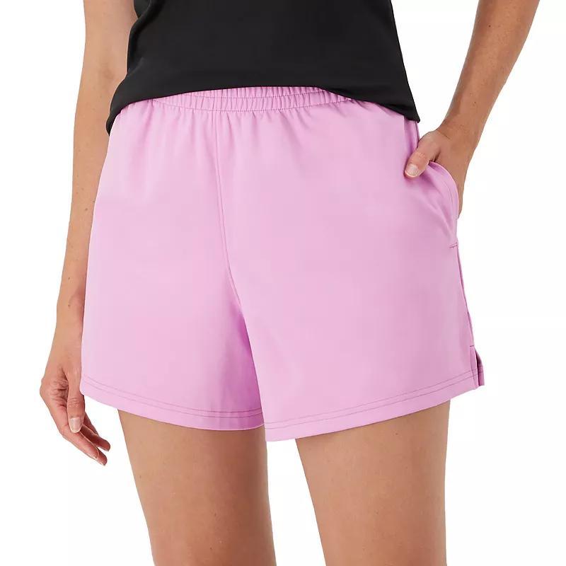 Womens Hanes Moves Stretch Performance Shorts Product Image