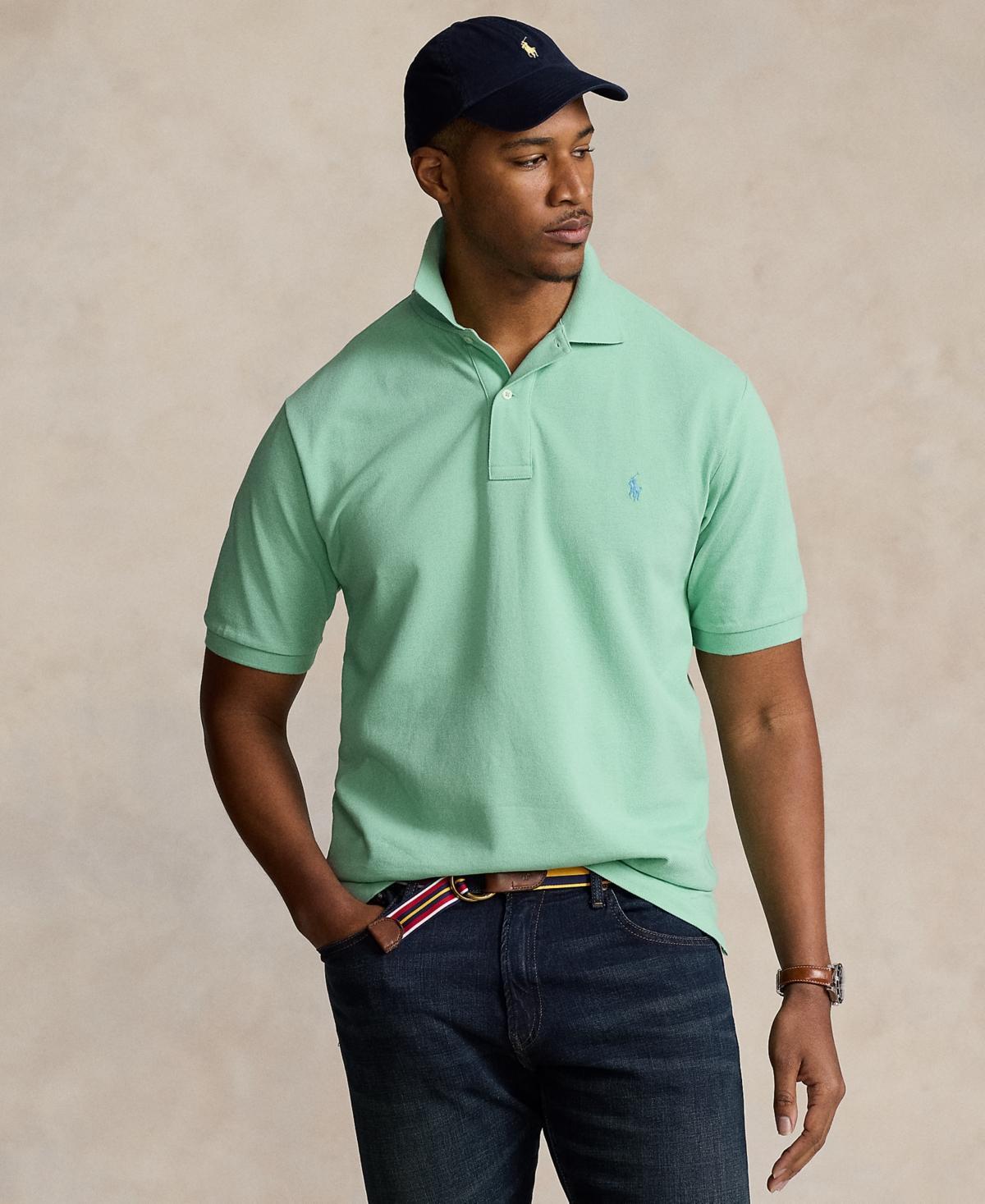 Polo Ralph Lauren Mens Big & Tall The Iconic Mesh Polo Shirt Product Image