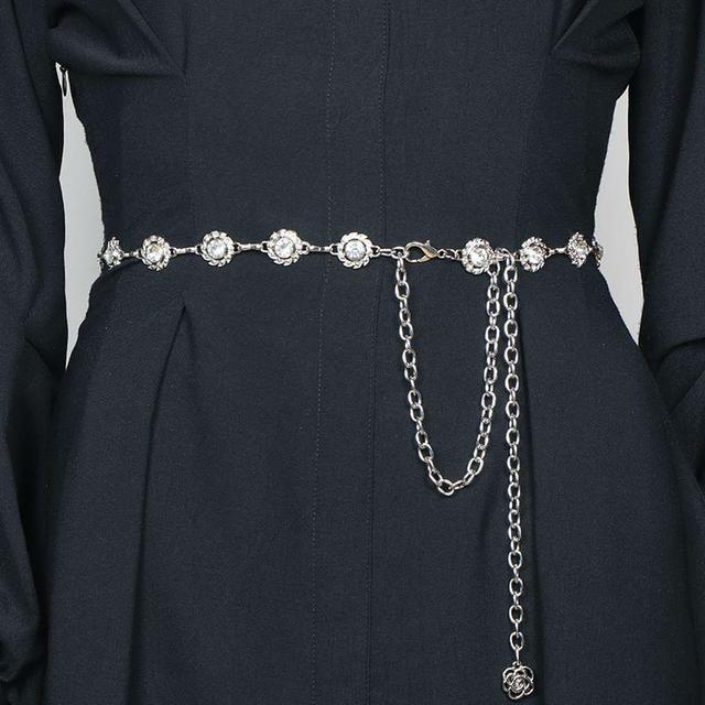 Rhinestone Waist Chain Product Image