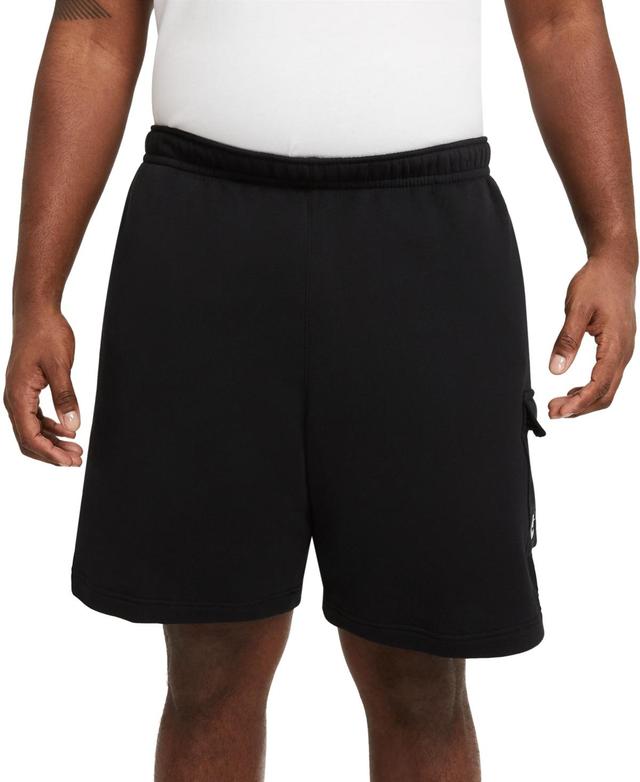 Nike Mens Nike Cargo Club Shorts - Mens White/Midnight Navy Product Image