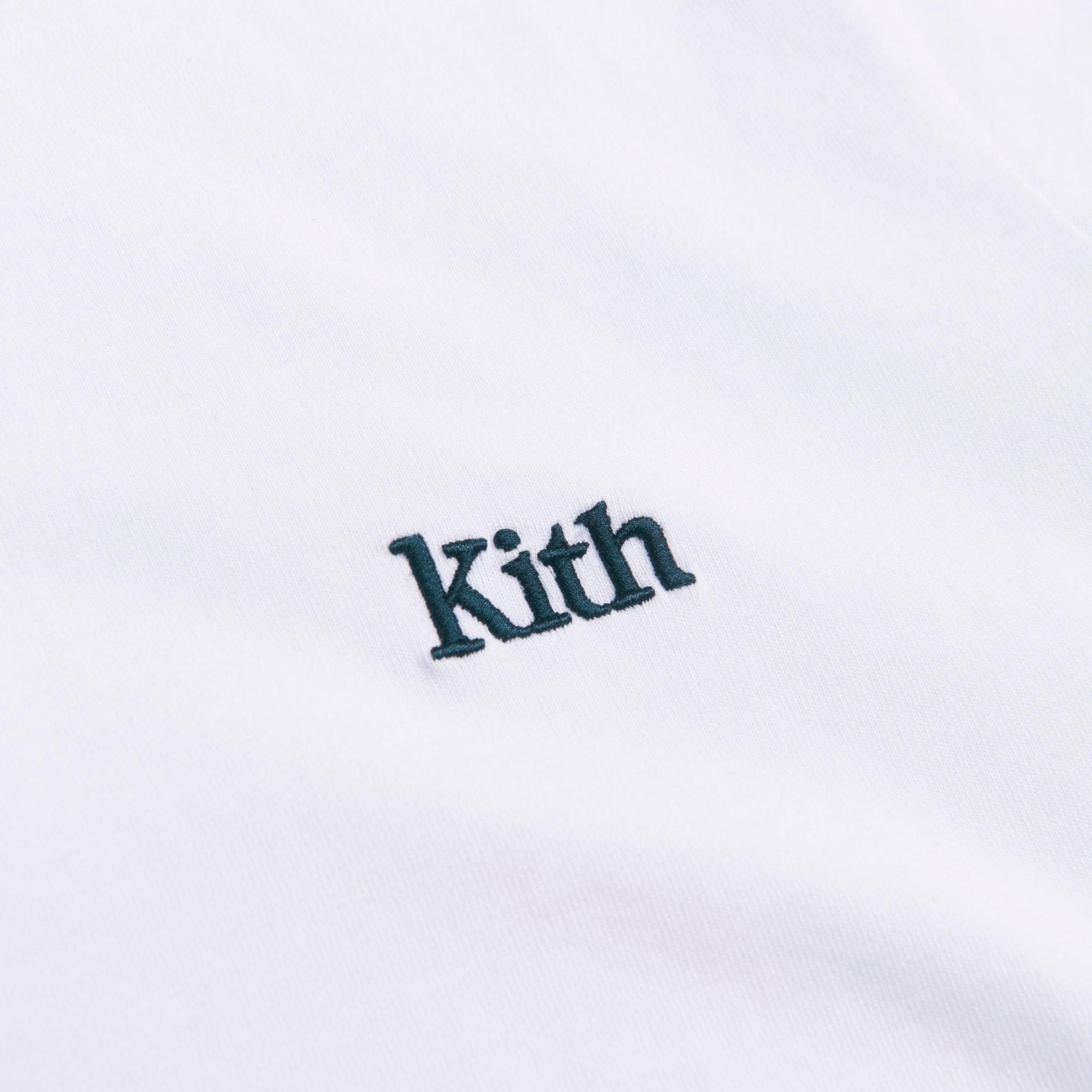 Kith Women Lucy II Cropped Long Sleeve Tee - White Female Product Image