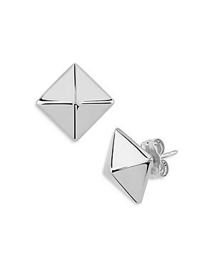 Saks Fifth Avenue Womens Sterling Silver Pyramid Stud Earrings Product Image