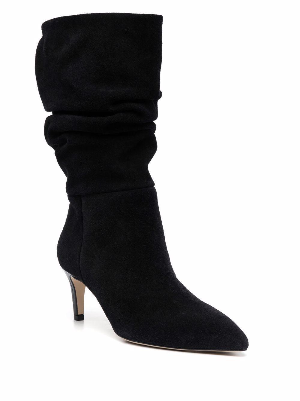 slouchy suede boots Product Image